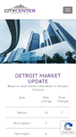 Mobile Screenshot of citycenterdetroit.com